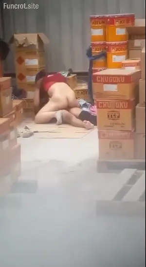 Bokep Ngintip Karyawan Ngewe Di Gudang